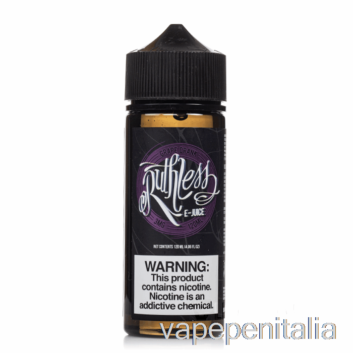 Penna Vape Uva Bevuta - Vapore Spietato - 120 Ml 3 Mg